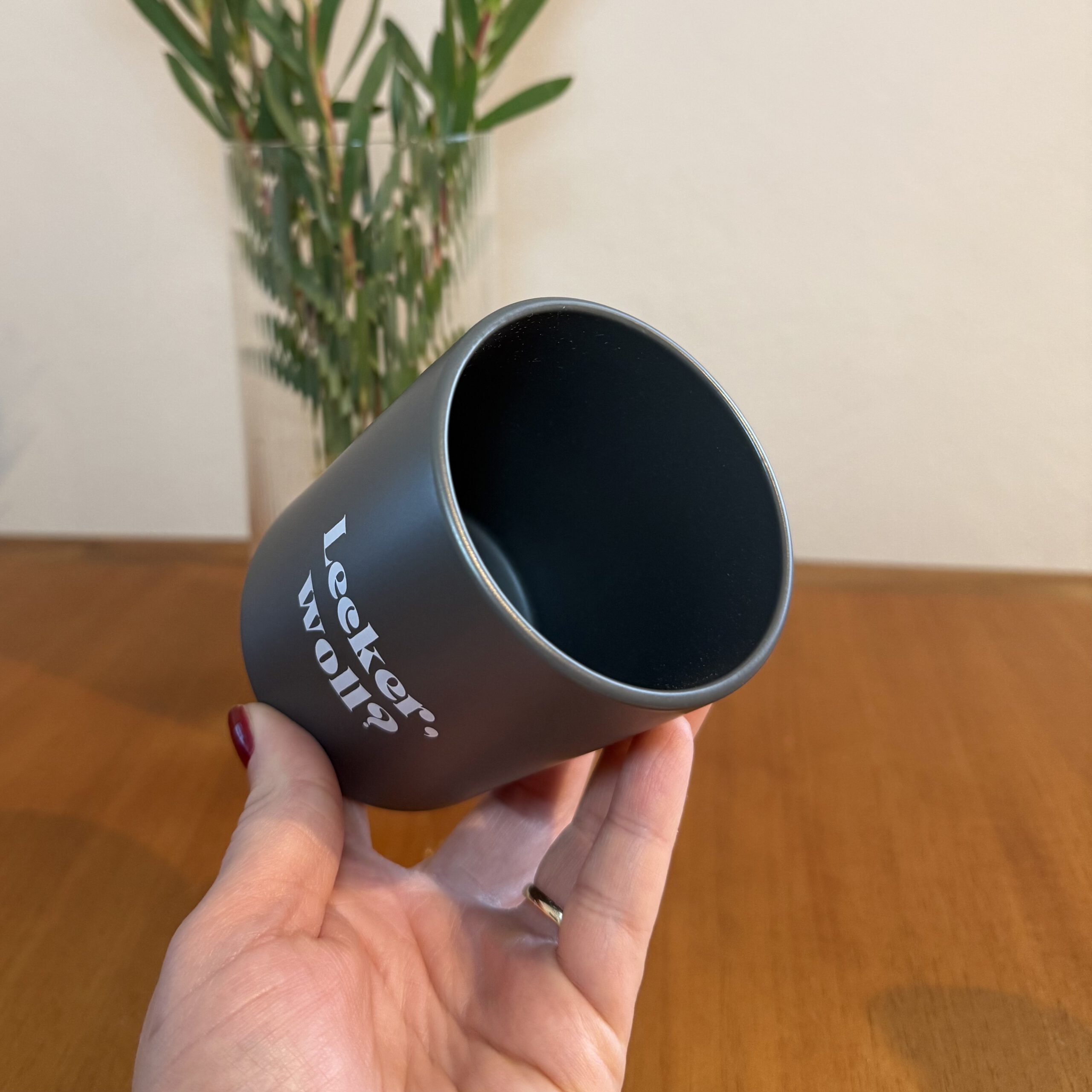 Tasse "Lecker, woll?"